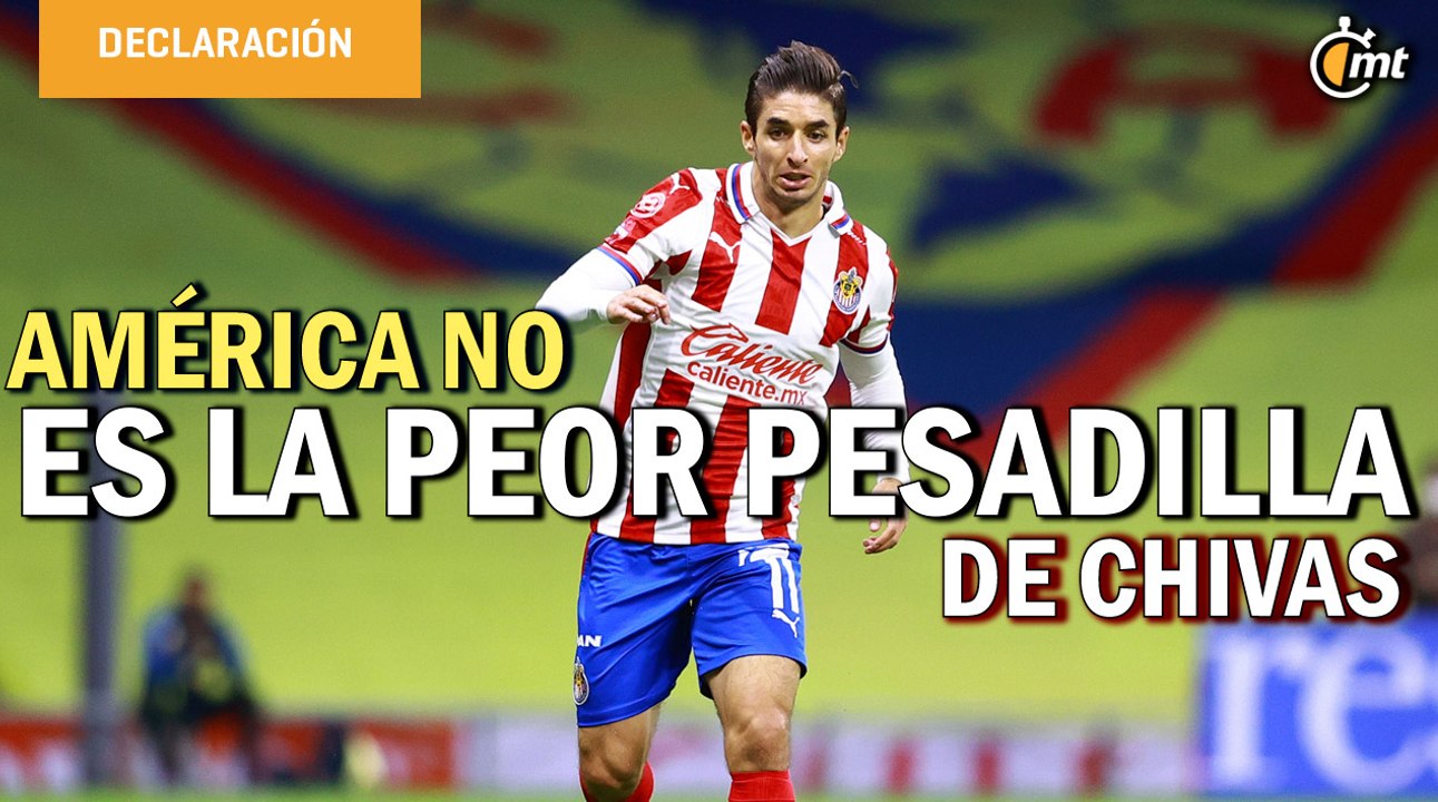 América no es la peor pesadilla de Chivas- Isaac Brizuela