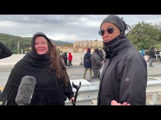 Dues nord catalanes expliquen l'acció de la Jonquera