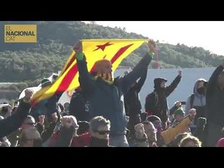 La Gendarmeria demana als manifestants de l'AP-7 que reculin