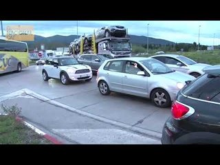 Tsunami Democràtic bloqueja l'N-II a la Jonquera a causa del tall de l'AP-7