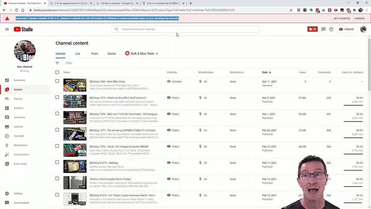 eevBLAB 85 - Youtube TAX!