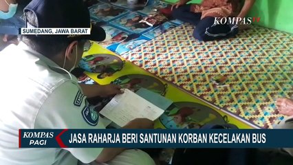 Jasa Raharja Datangi Ahli Waris Korban Kecelakaan Bus untuk Berikan Santunan