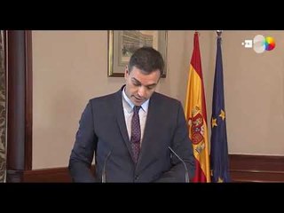 PEDRO SÁNCHEZ: "Lo que no cabrá en el gobierno será el odio y la confrontación entre españoles"