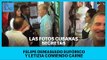 Las FOTOS CUBANAS SECRETAS: FELIPE VI demasiado eufórico y LETIZIA comiendo carne