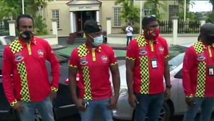 Taxi Drivers Rollout Uniforms, Safety Features