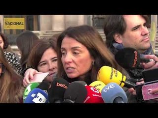 JUDICI TORRA | Meritxell Budó: "Un altre judici que no deixa de ser una farsa"
