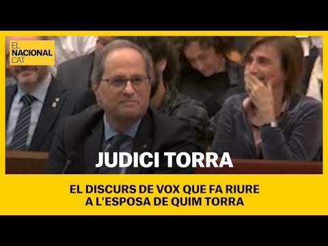 JUDICI TORRA | El discurs de VOX que fa riure a CAROLA MIRÓ, esposa de QUIM TORRA