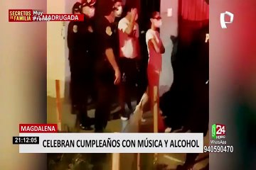 Magdalena: más de 20 personas fueron intervenidas en fiesta covid en pleno toque de queda