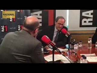 QUIM TORRA: "A mi qui em pot inhabilitar és el Parlament de Catalunya"