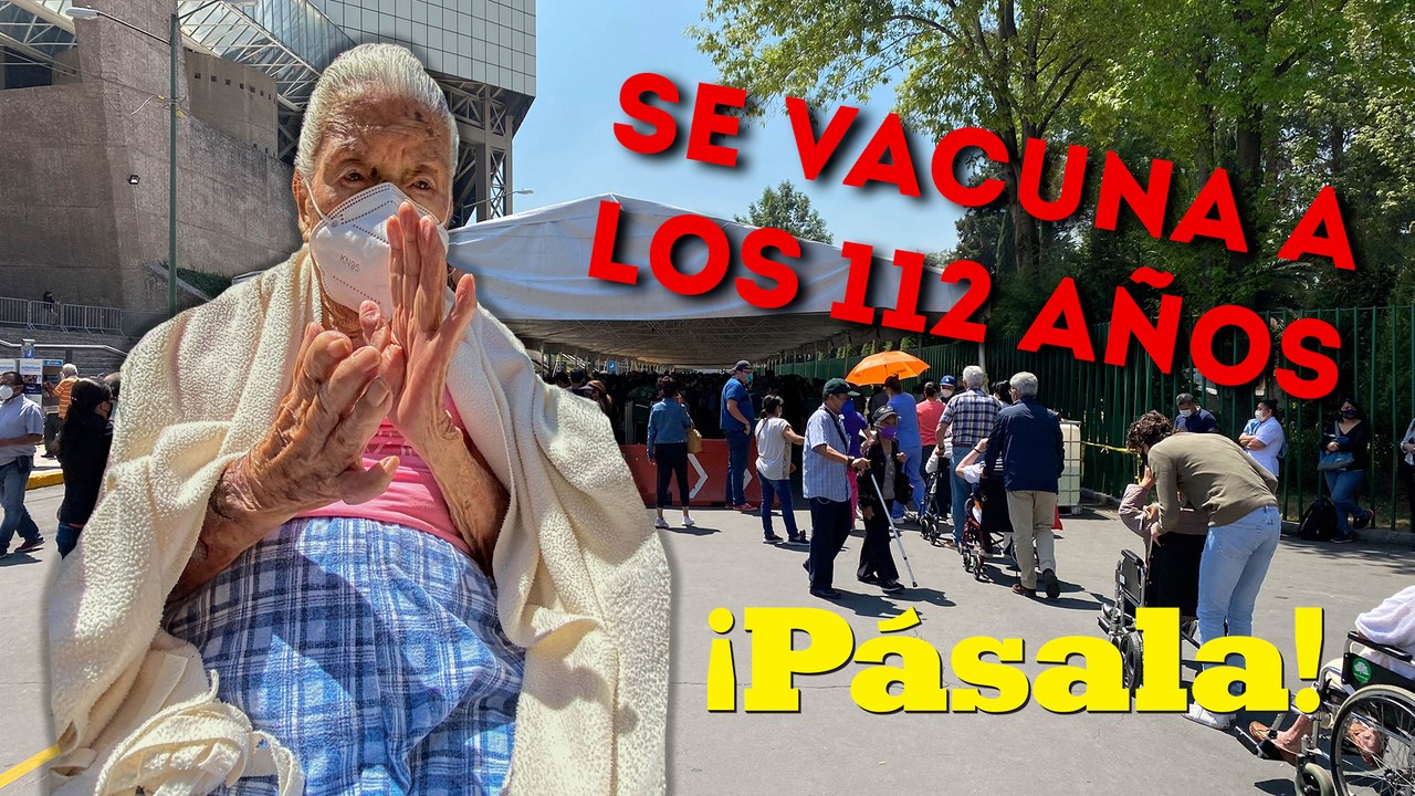 ¡ABUE DE 112 SE VACUNA!