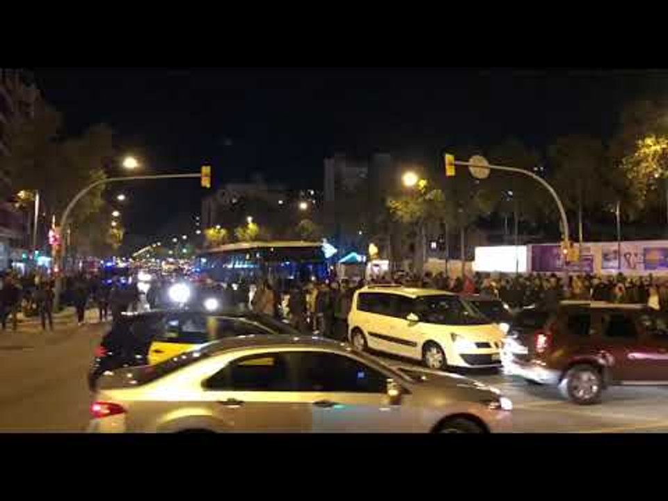 Tallen l'avinguda Meridiana de Barcelona per 44è dia consecutiu