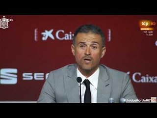 LUIS ENRIQUE: "No estoy orgulloso de cómo acabó todo"