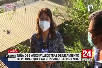 Niña de 6 años falleció luego de que cayera el techo de su casa en Chosica