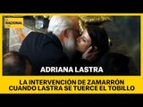 La intervenció de Zamarrón quan Adriana Lastra (PSOE) es torça el turmell a l'escala del Congreso