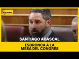 Esbroncada de Santiago Abascal a la Mesa pels juraments dels independentistes