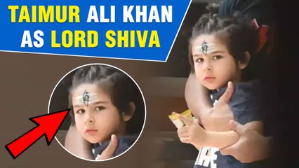 Taimur Ali Khan Dresses As Lord Shiva On Mahashivratri | Cutes Pictures Viral