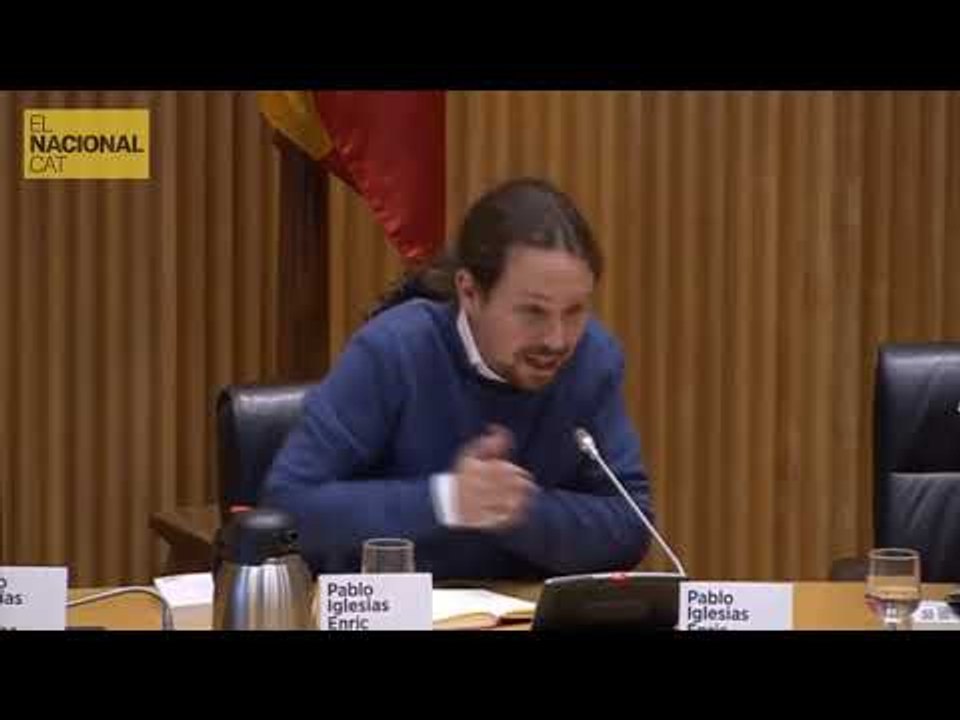 Pablo Iglesias: "Necesitamos una ERC con un estilo que se parezca más al de Joan Tardà"
