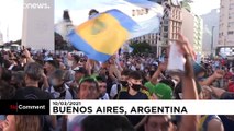 فيديو: الأرجنتينيون يطالبون بـ