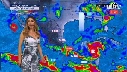 El Pronóstico del tiempo con Pamela Longoria @pamelaalongoria #Mexico #Monterrey #Guadalajara #Shorts #PamelaLongoria