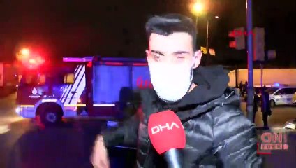 Aşırı hız yaptı, karşı yola uçtu