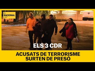 Surten de la presó de Soto del Real 3 dels CDR acusats de terrorisme per l'Audiència Nacional