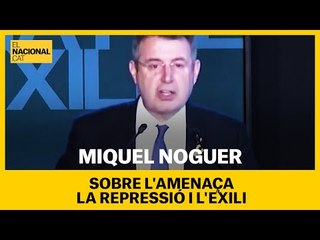 Miquel Noguer, alcalde de Banyoles: "L'amenaça, la repressió i l'exili no són mai la solució de res"