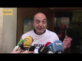 Propietari de l'Estanc Saló (Mollerussa): "Un veí del poble va comprar 36 sèries del tercer premi"