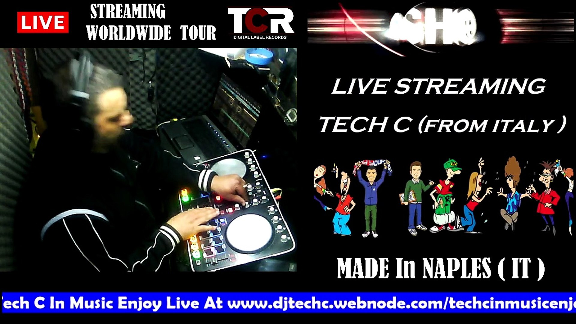 Tech C In Music Enjoy (world tour in  live streaming) 5