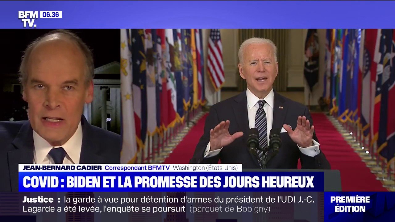 Aux États-Unis, Joe Biden laisse entrevoir le début d'un retour à la normale pour la fête nationale du 4 juillet