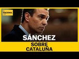 INVESTIDURA SÁNCHEZ | Sánchez promete al independentismo 