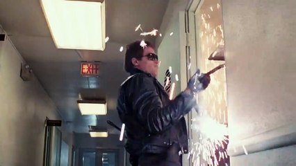 I'll be back (Police station assault) - The Terminator