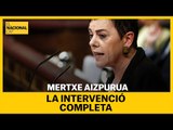 INVESTIDURA SÁNCHEZ | La intervenció COMPLETA de Mertxe Aizpurua