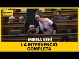 INVESTIDURA SÁNCHEZ | La intervenció COMPLETA de Mireia Vehí (CUP)