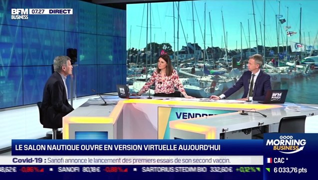 Yves Lyon-Caen (Fédération des industries nautiques) : Le salon nautique ouvre en version virtuelle aujourd'hui - 12/03