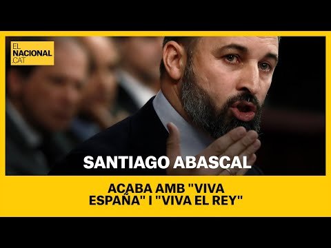 INVESTIDURA SÁNCHEZ | ABASCAL acaba su intervención con un ¡Viva España y viva el Rey!