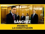 SÁNCHEZ PROMETE LA CONSTITUCIÓN ANTE FELIPE VI