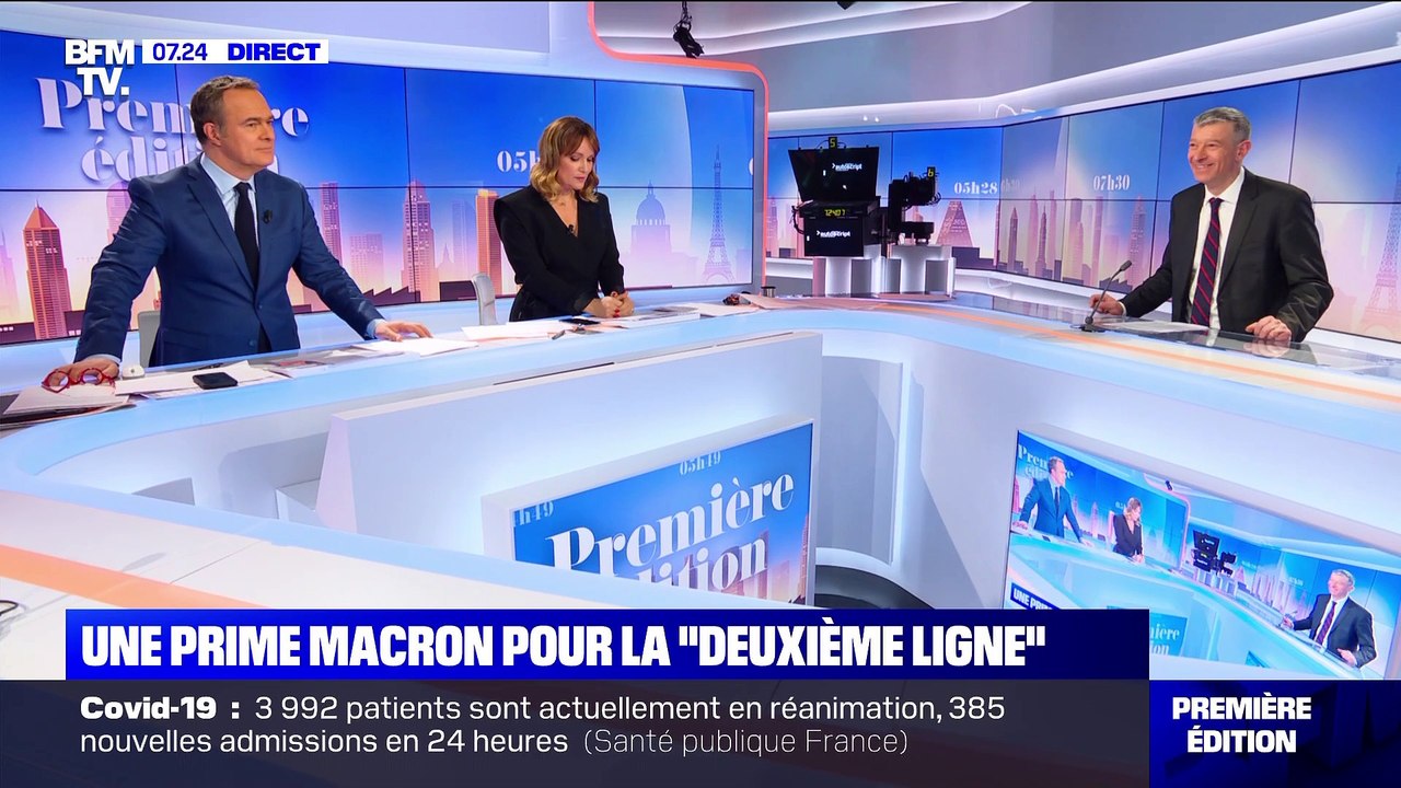 Une prime Macron pour la "deuxième ligne" ? - 12/03