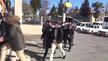 FETÖ operasyonunda gözaltına alınan 35 şüpheli adliyede