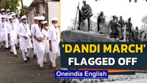 Dandi march flagged off | 91 years  of protest | India at 75 | Oneindia News