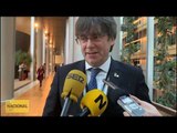 La resposta de Puigdemont a l'anunci del suplicatori