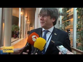 Puigdemont sobre el suplicatori: "El Parlamento europeu és neutral"
