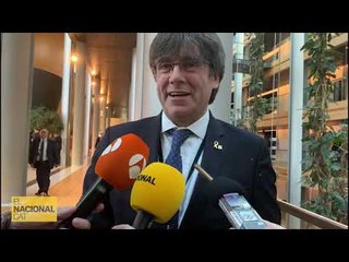 Puigdemont: "Ya habrá ocasión para hablar con Sassoli"