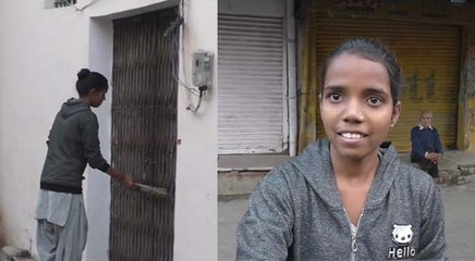 खुशबू सेन : हादसे में पिता का पैर टूटा तो 17 साल की बेटी बनी हॉकर, अखबार बांटकर जाती है स्कूल, VIDEO