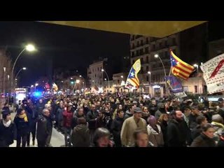 El tall de la Meridiana celebra "tres mesos de resistència" amb una marxa
