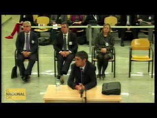 JUICIO TRAPERO | Trapero: "Nuestra opción era ayudar a la Guàrdia Civil"
