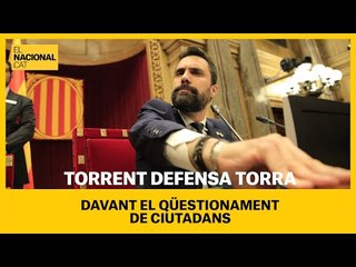 PARLAMENT DE CATALUNYA | Torrent defensa Torra davant Ciutadans: "És una decisió injusta"