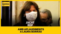 JxCat rep amb aplaudiments a Laura Borràs