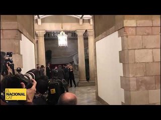 Torra arriba al Parlament
