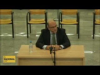 JUDICI TRAPERO | Diego Pérez de los Cobos rectifica el que va dir sobre els binomis
