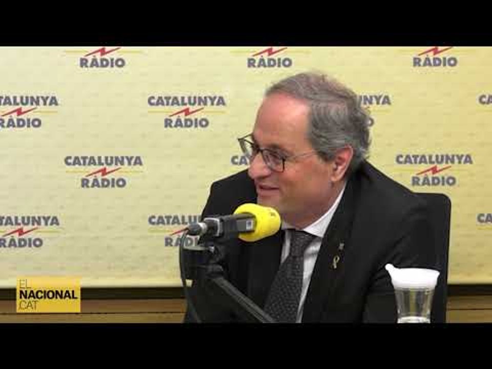 Torra, realment penso que m'hagués decebut a mi mateix si hagués retirat la pancarta